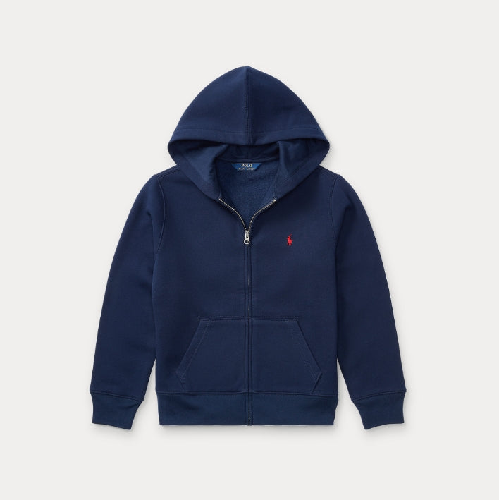 Fleece full-zip hoodie