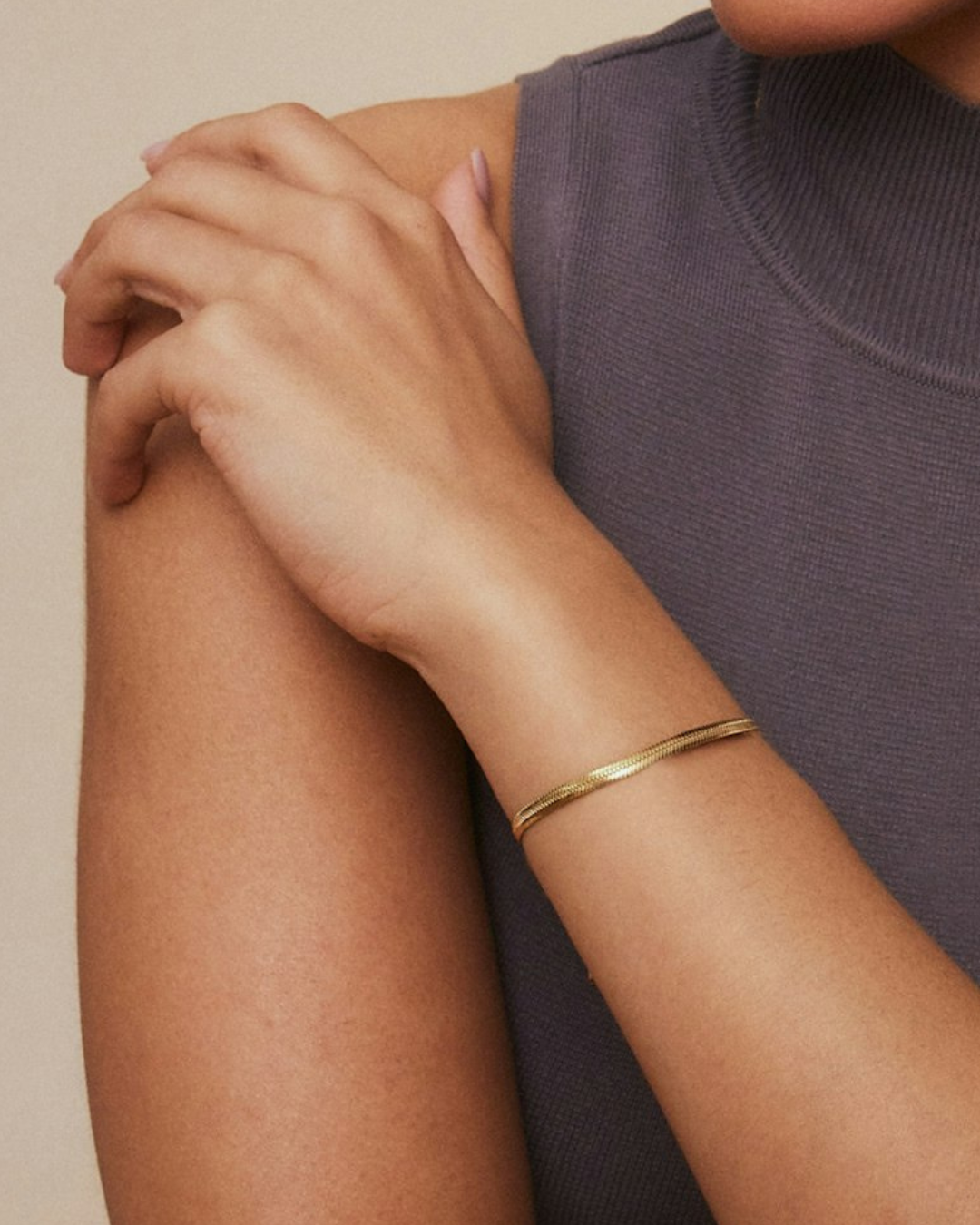 Herringbone bracelet