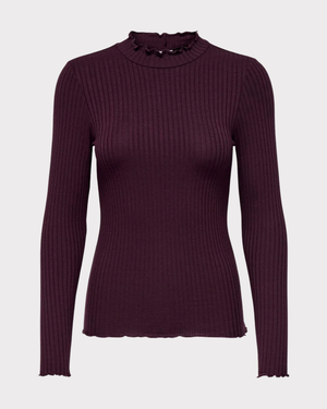 Jdyfransiska Life L/s Hi-Nck Top Jr Noos