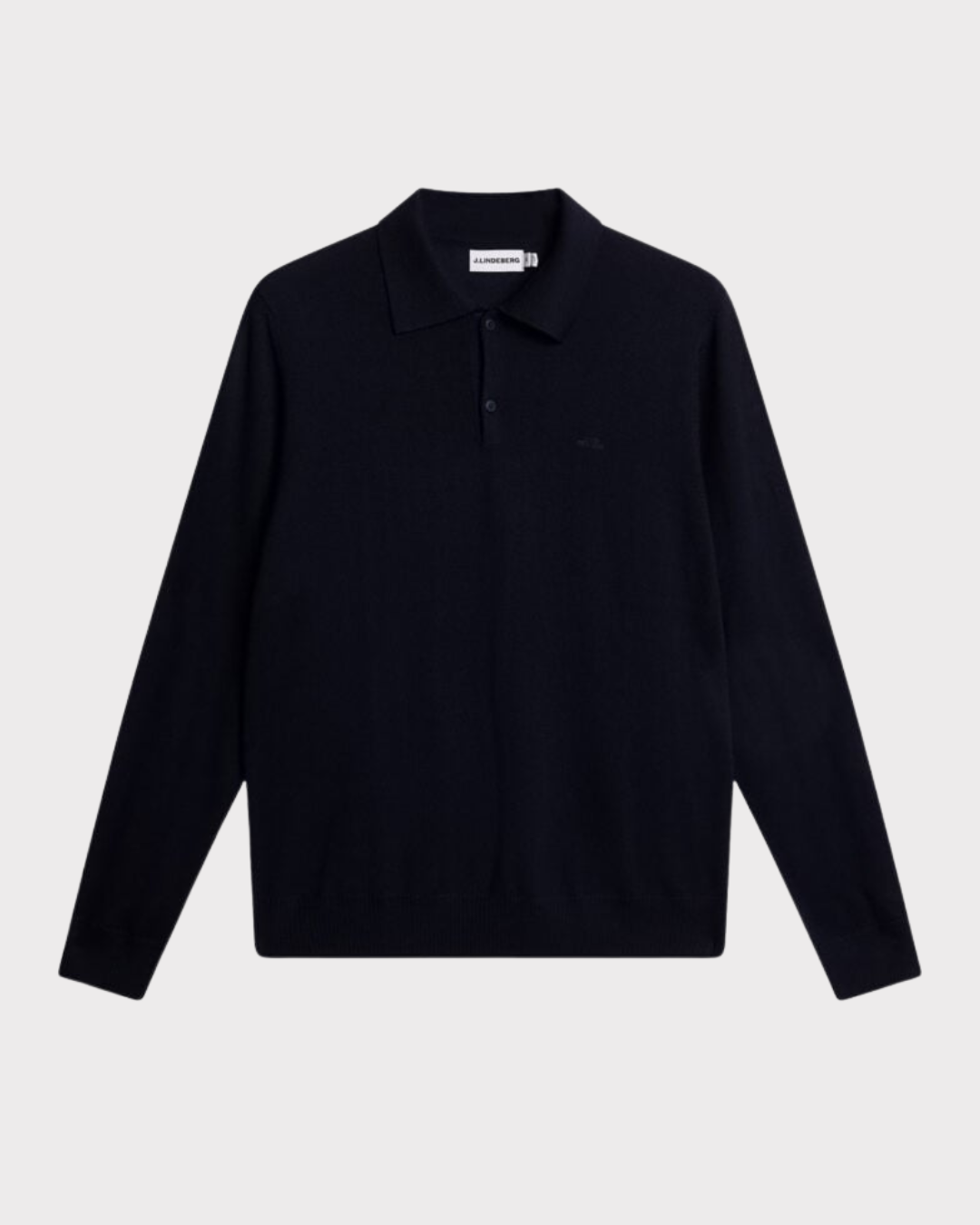 Kai knitted merino polo