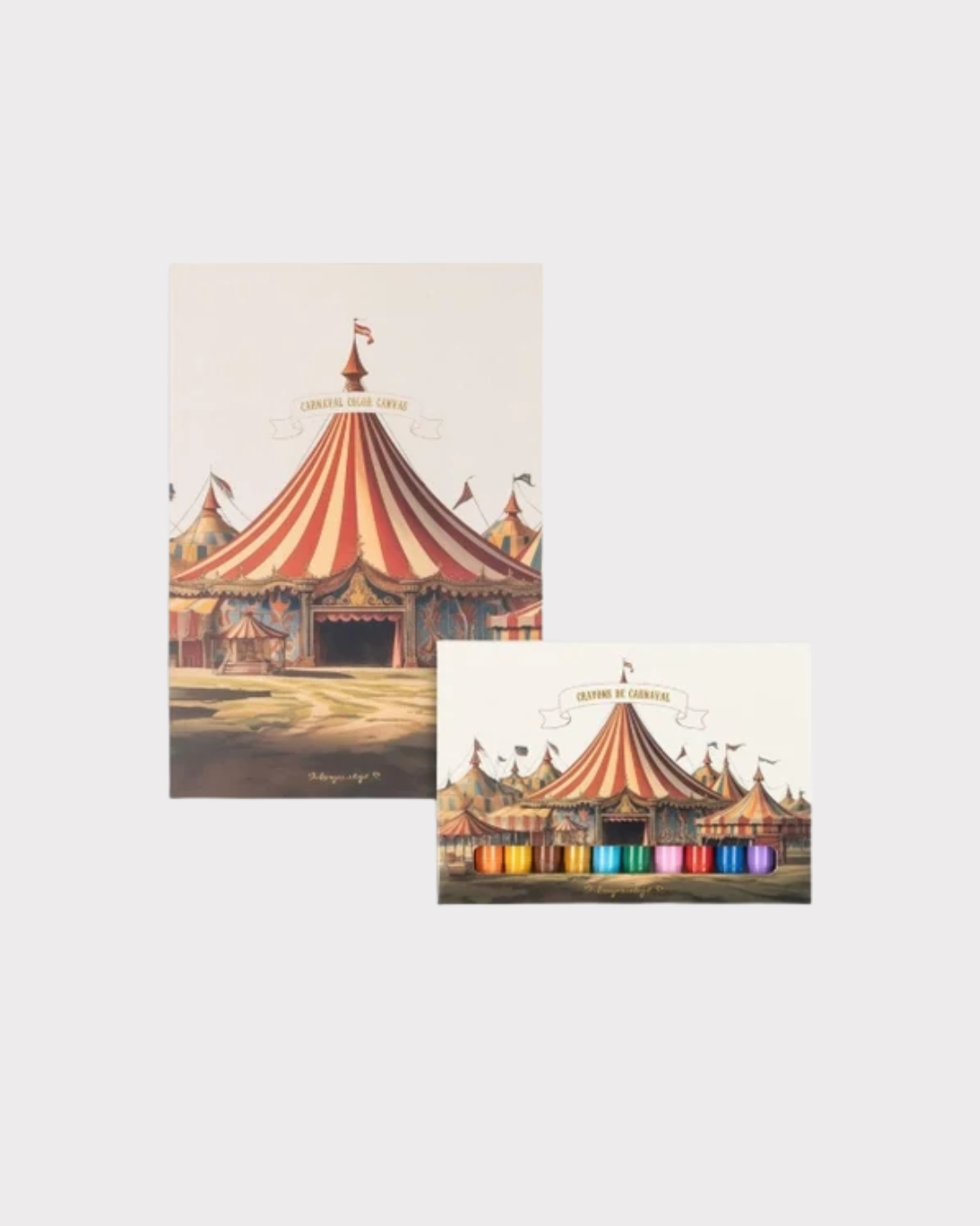 Gel crayons & drawing pad fsc