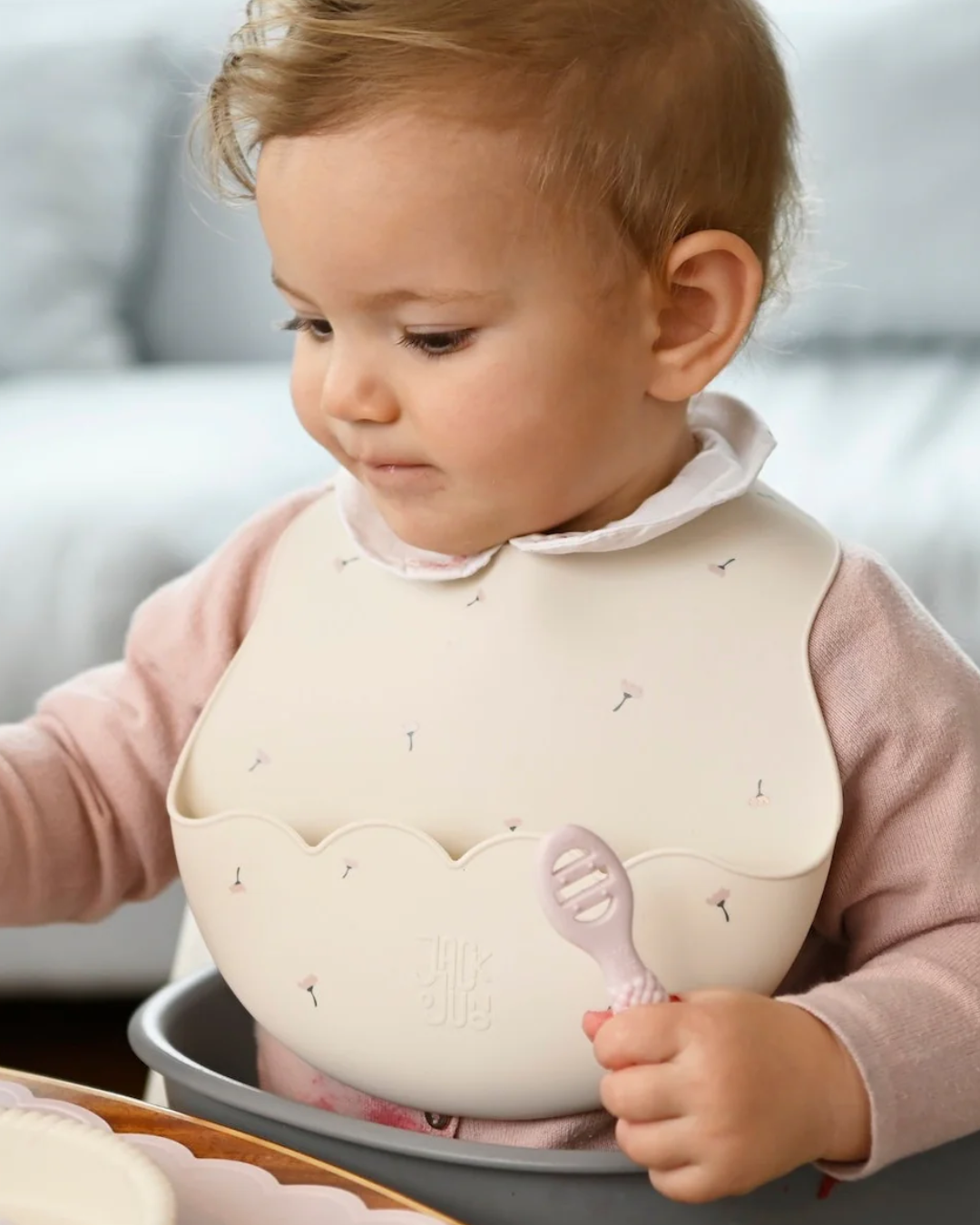 Poppy in Bloom - Bib