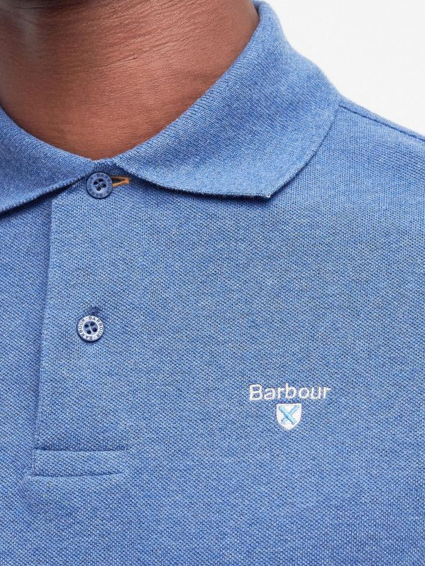 Tartan Pique Polo-T-shirt-Barbour-Aandahls