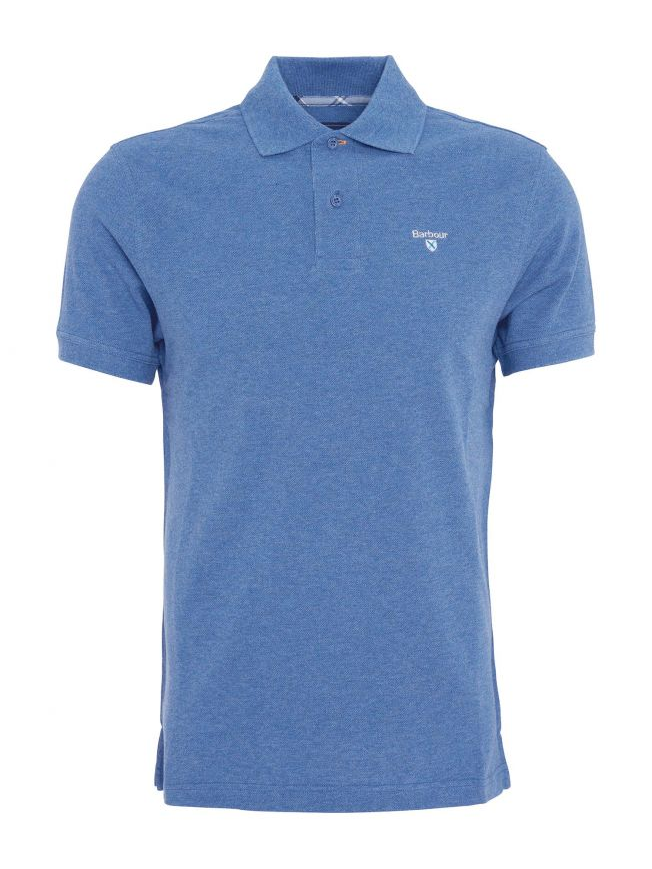 Tartan Pique Polo-T-shirt-Barbour-Aandahls