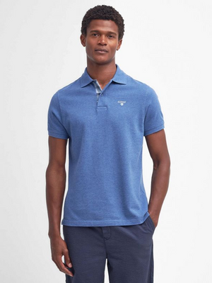 Tartan Pique Polo-T-shirt-Barbour-Aandahls