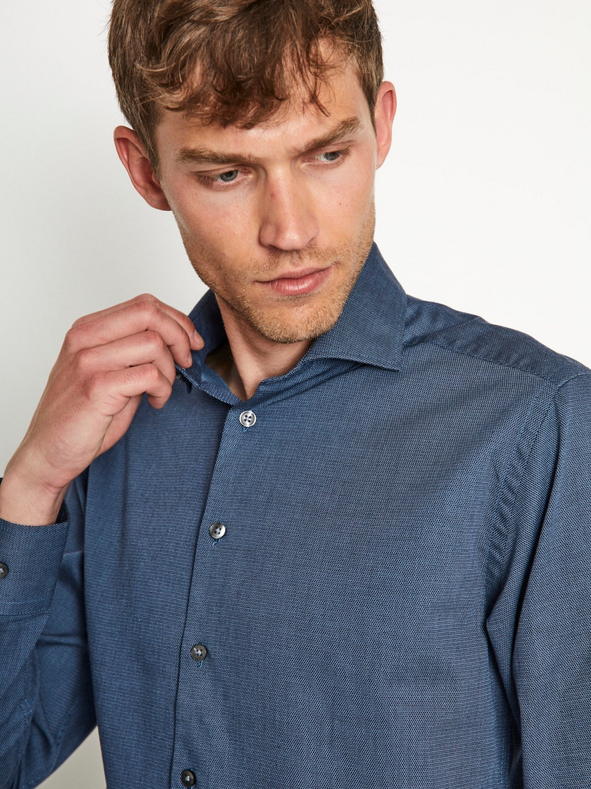 Edvald Slim Fit-Skjorter-Bruun & Stengade-Aandahls