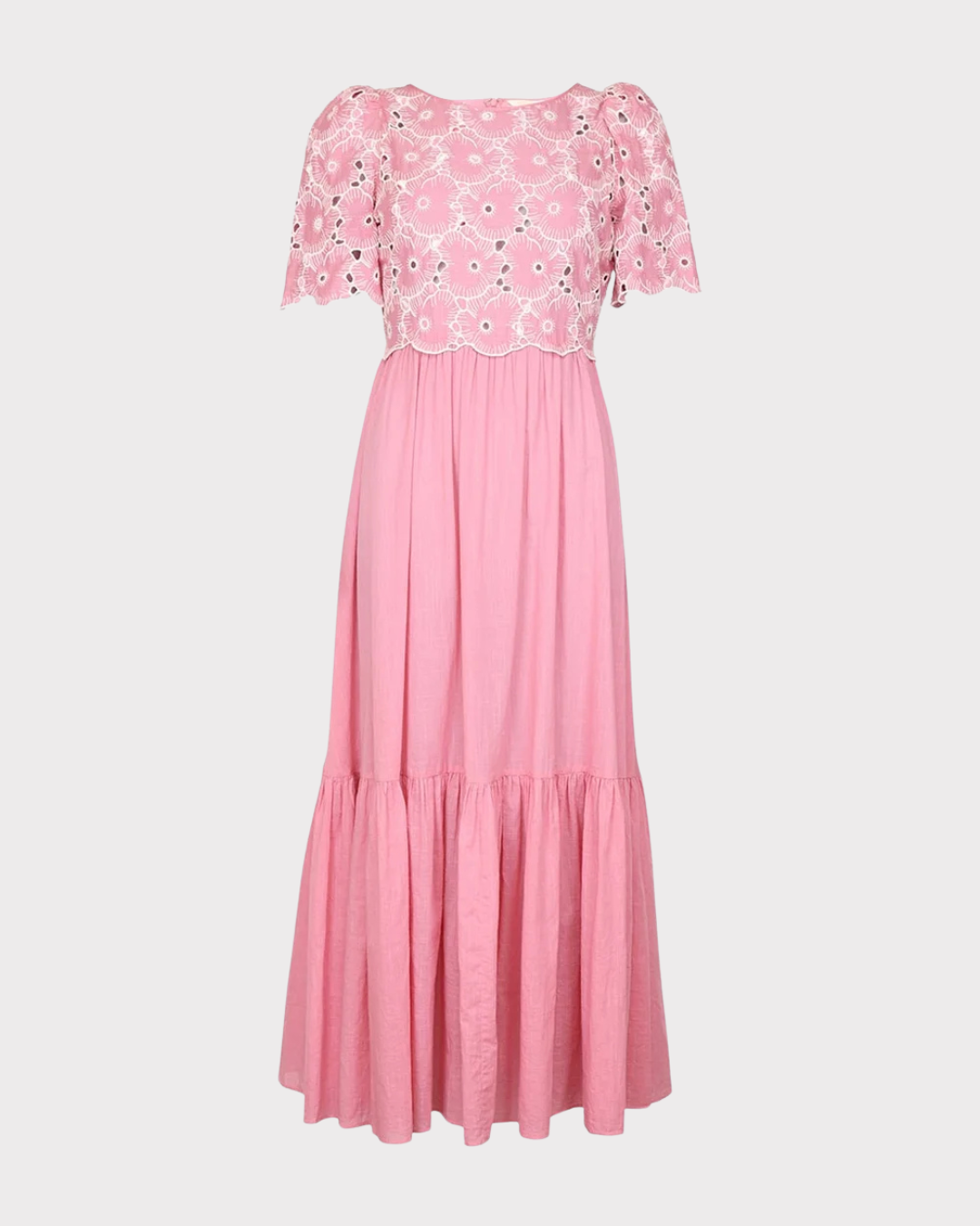 Broderie Anglaise Maxi Dress