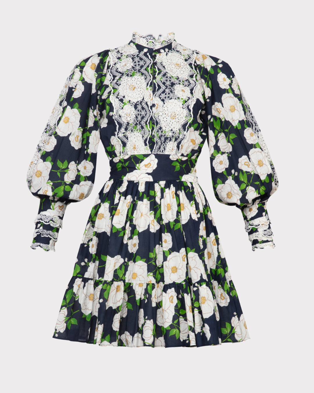 Cotton Slub Mini Dress