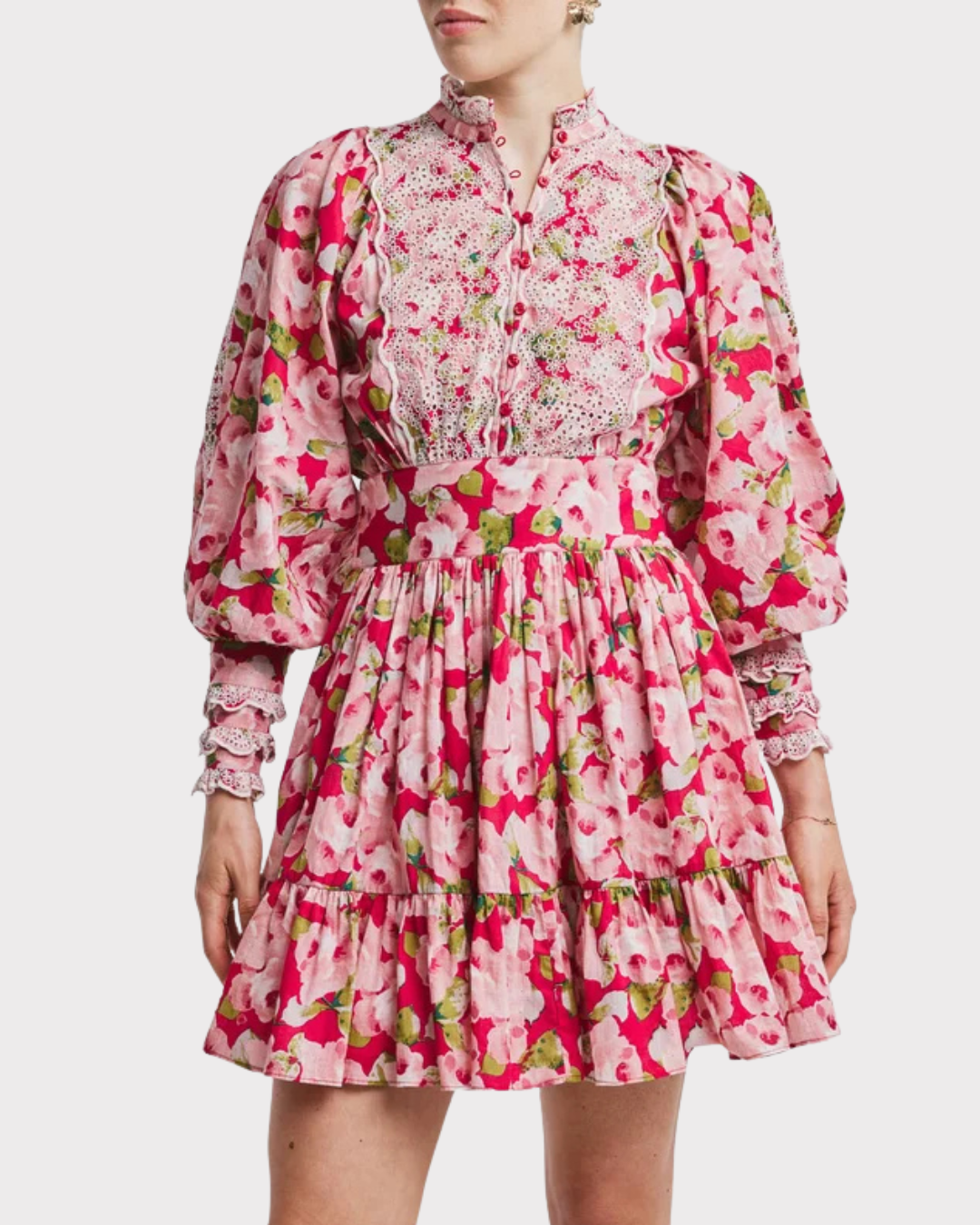 Cotton Slub Mini Dress