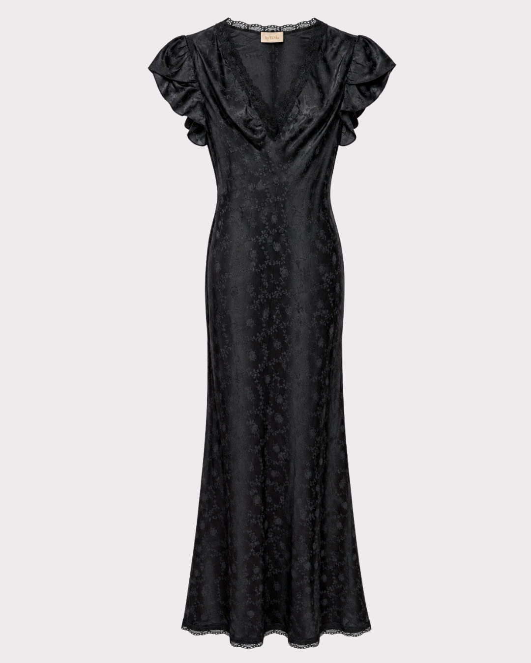Jacquard V-Neck Dress