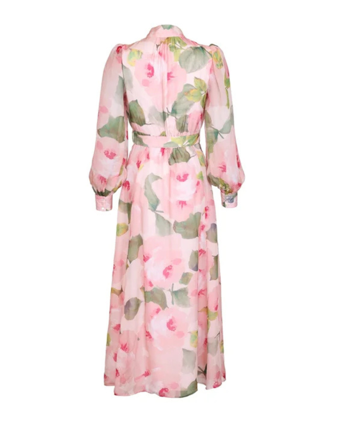 Organza Belt Dress-Kjole-ByTimo-Aandahls
