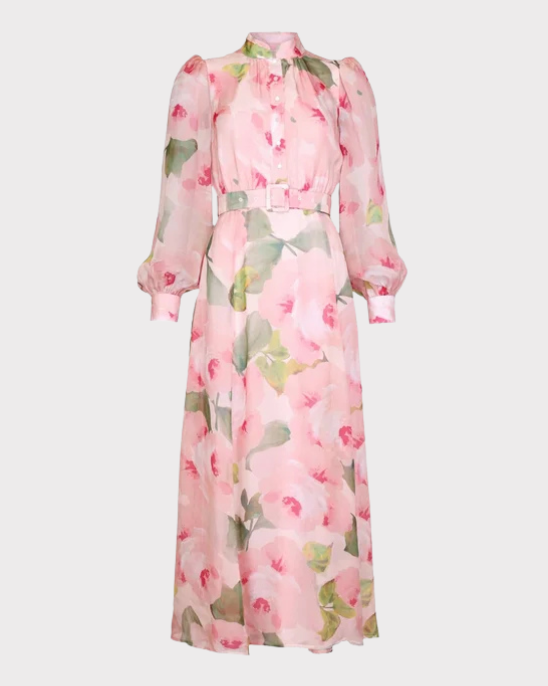Organza Belt Dress-Kjole-ByTimo-Aandahls