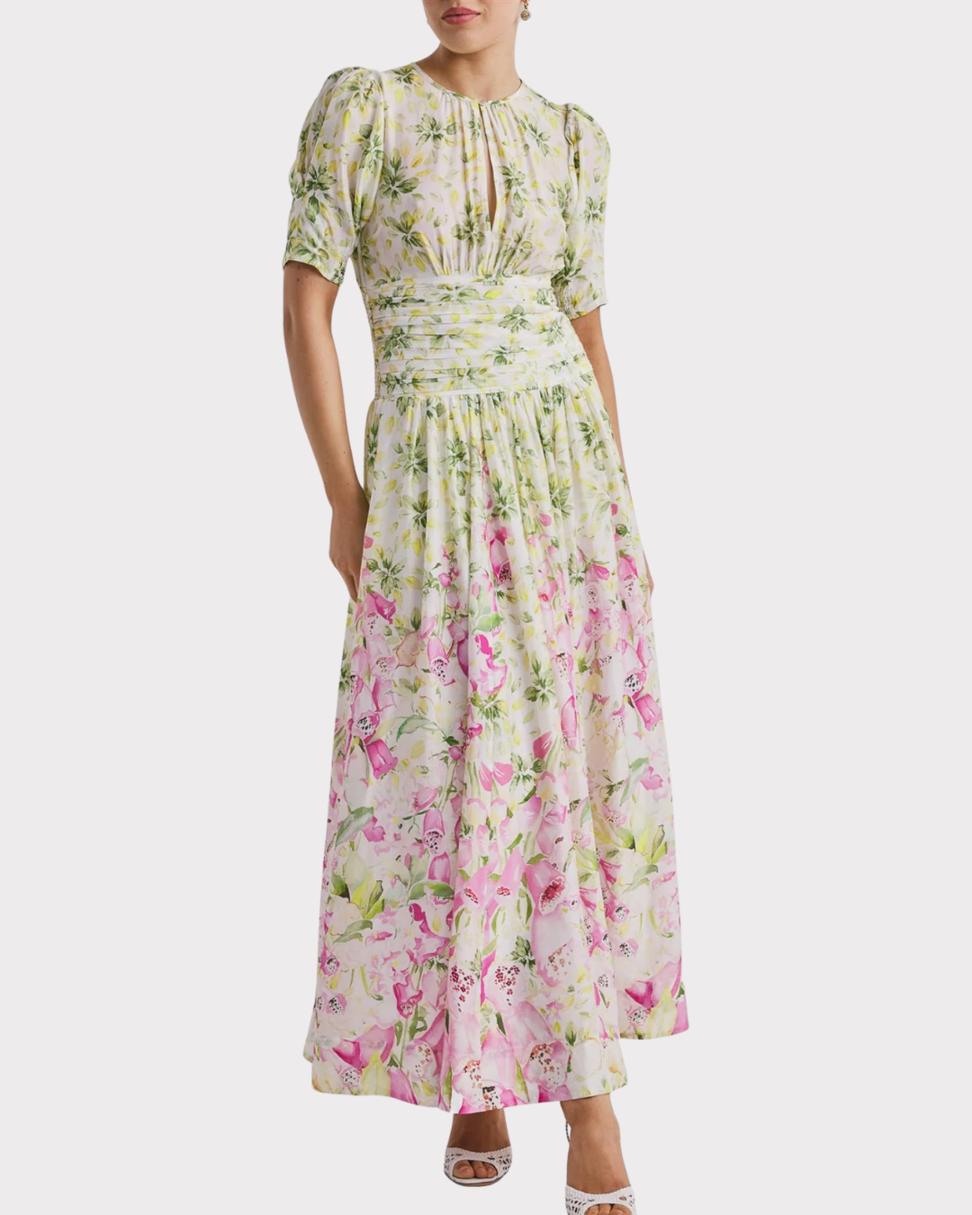Organza Maxi Dress
