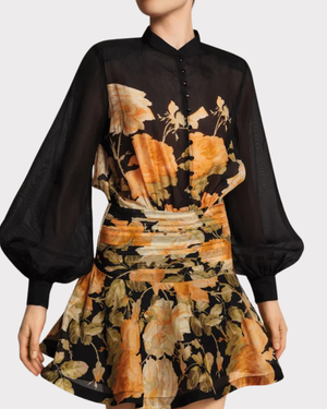 Organza Mini Dress
