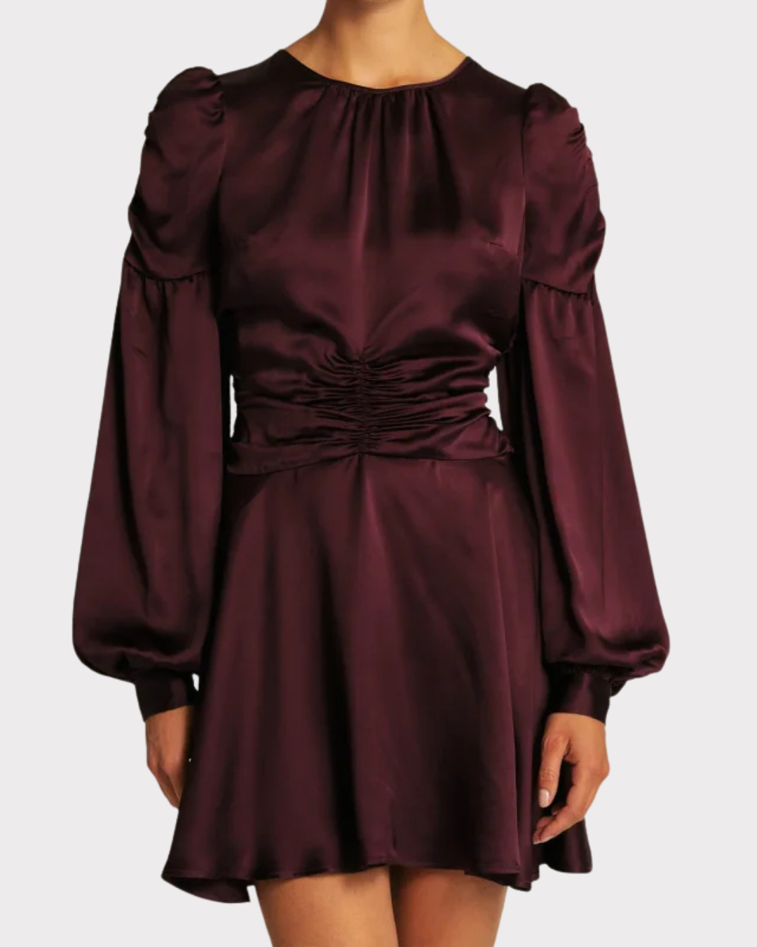 Satin Mini Dress