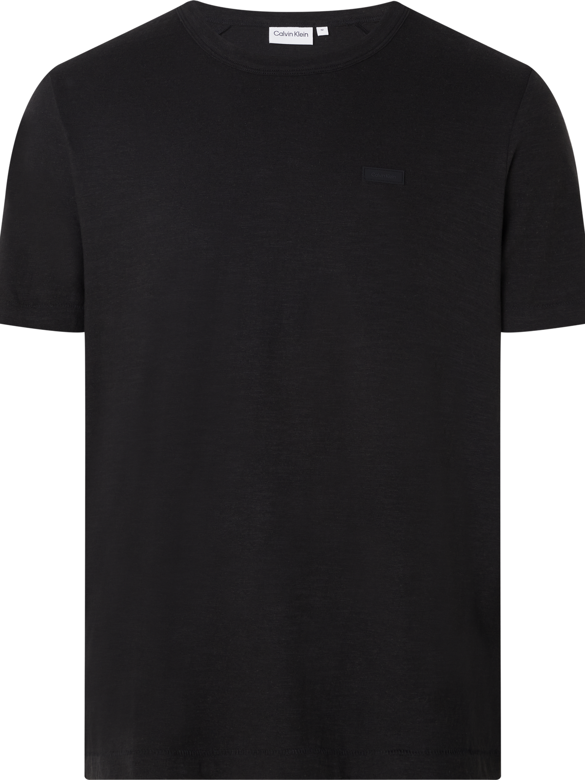 Cotton Linen T-shirt-T-shirt-Calvin Klein-Aandahls