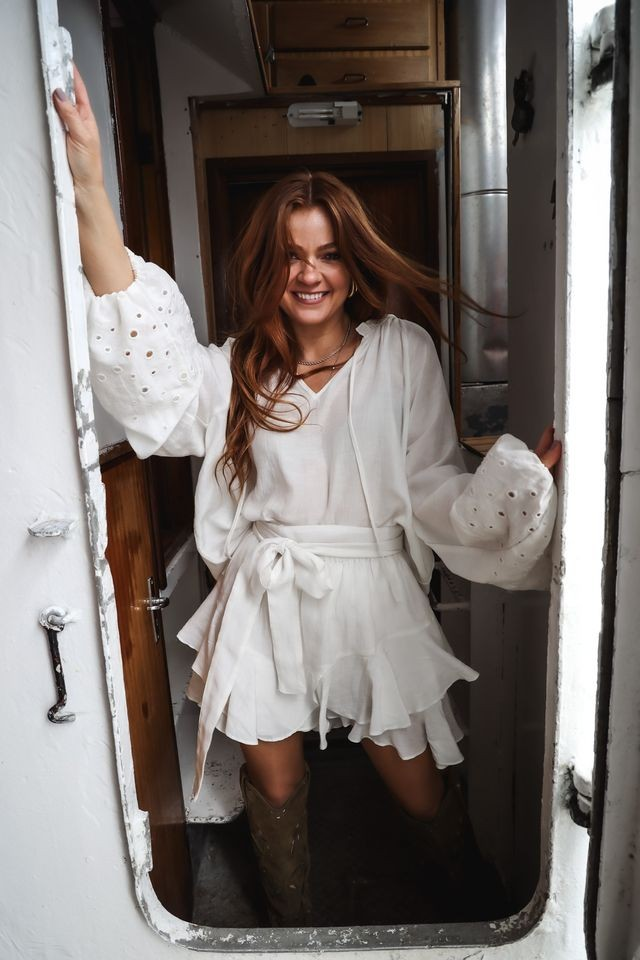 Breezy Blouse Linen-Bluser-Confettibird-Aandahls