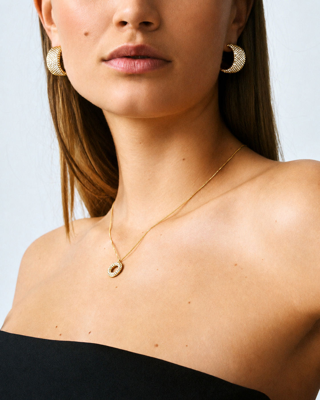 Prisma Studs Gold