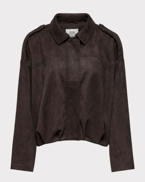 Nia Faux Suede Bat Jacket