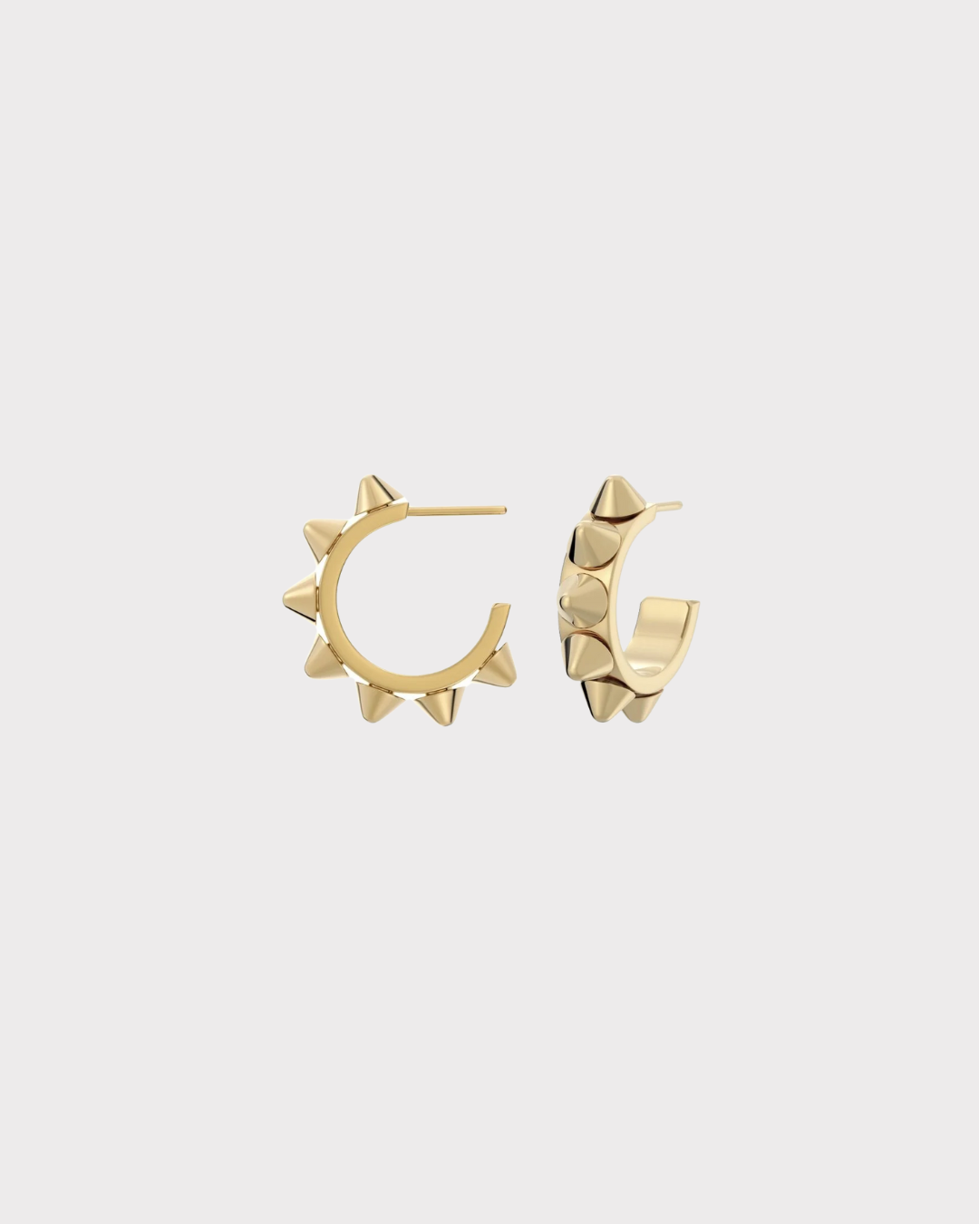 Peak Creole earrings small