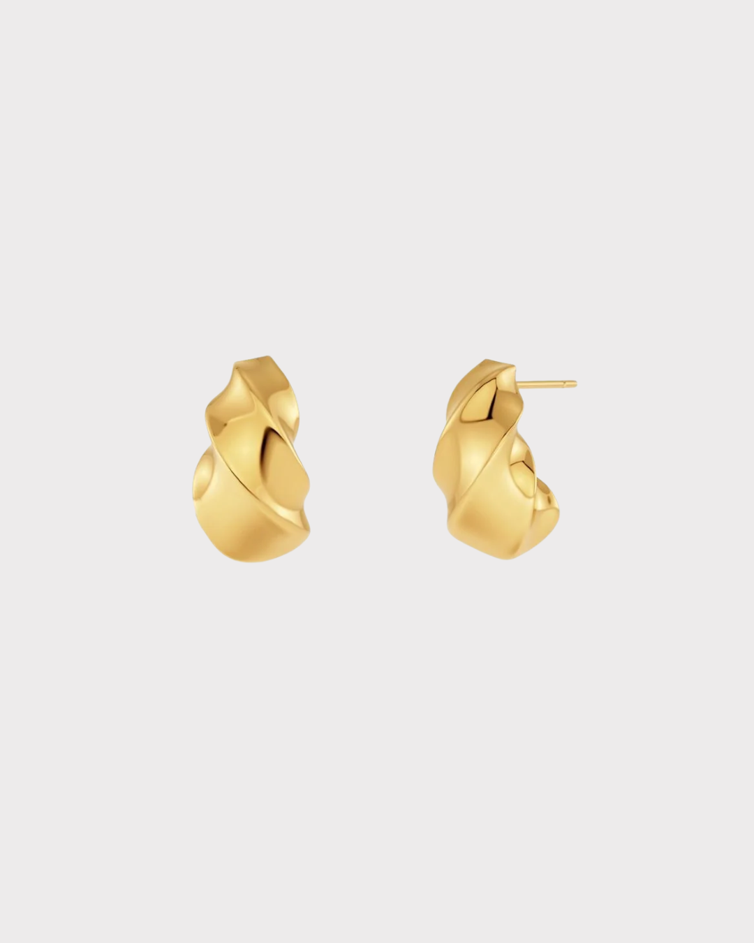Helix Studs Gold-Smykke-Edblad-Aandahls