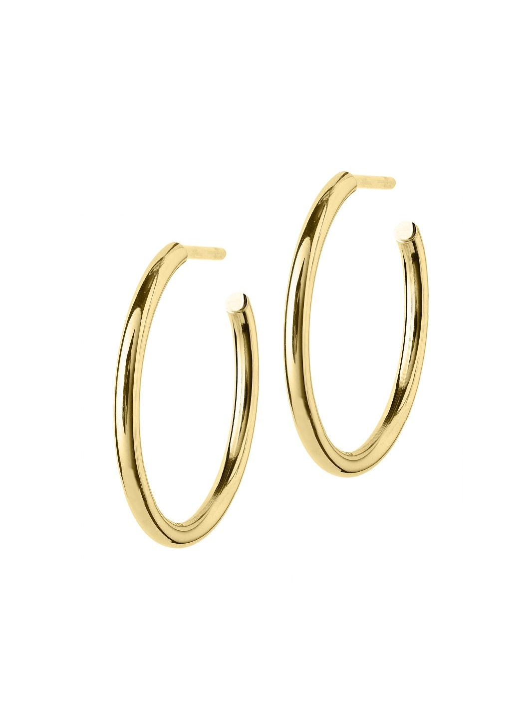 Hoops earrings medium