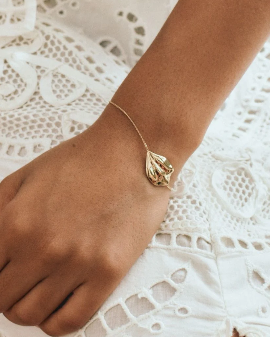 Petal Bracelet Gold