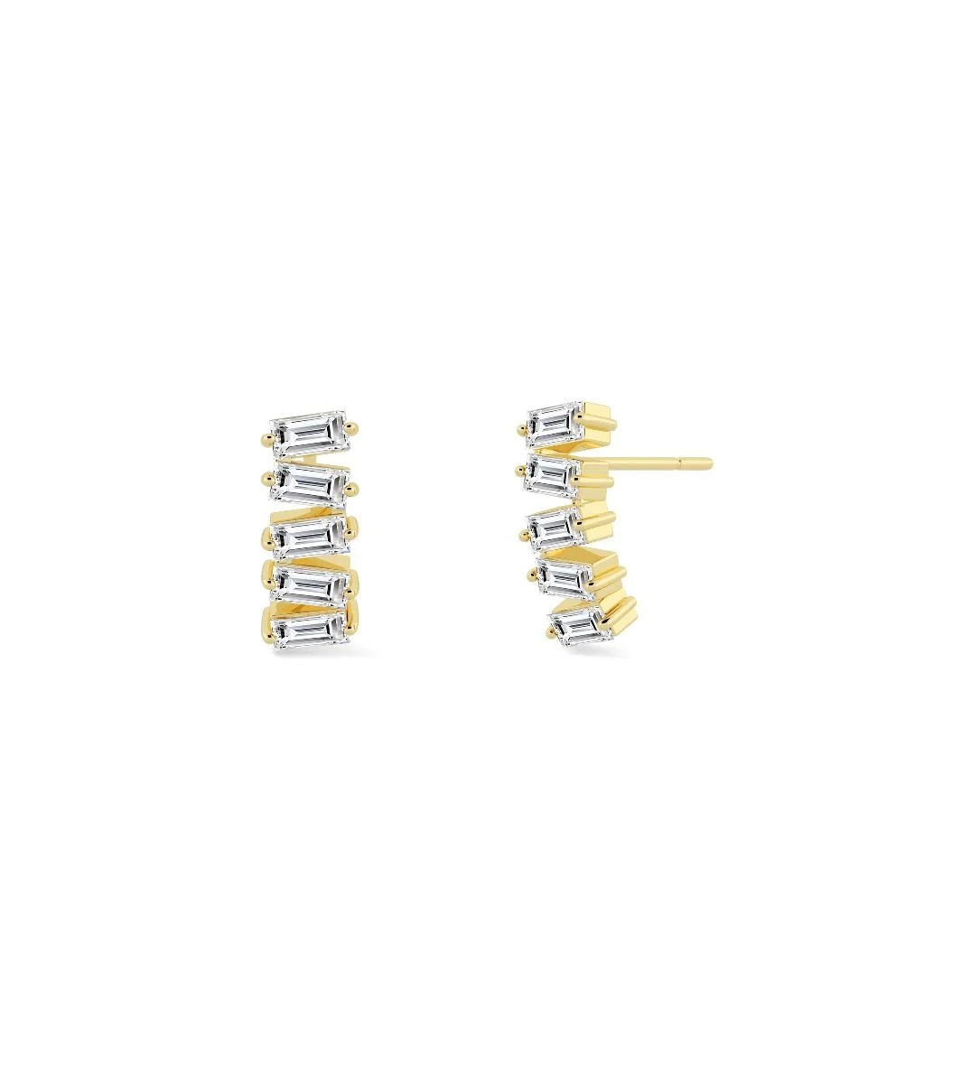 Rey Studs Gold-Tilbehør-Edblad-Aandahls