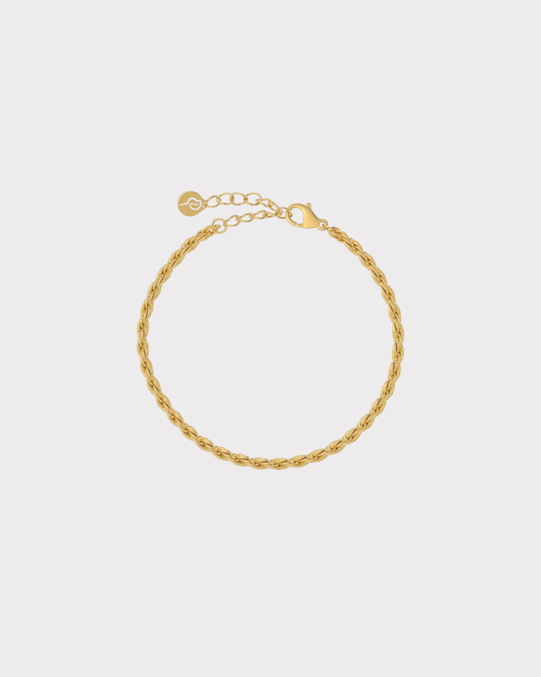 Rope Chain Bracelet Gold