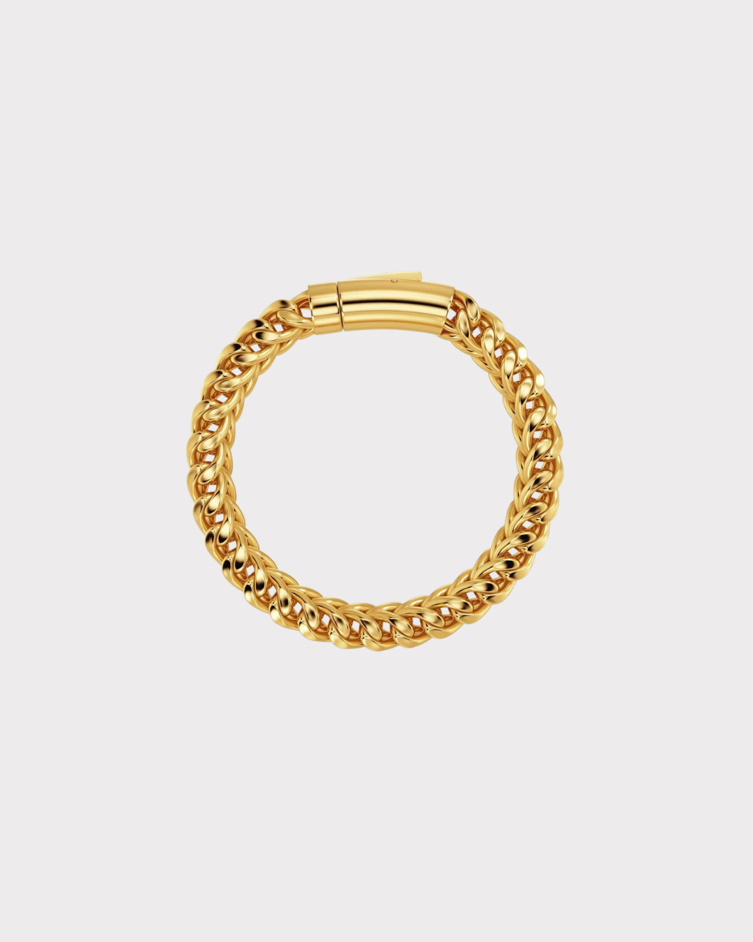 Spiga Chain Bracelet Gold Small-Smykke-Edblad-Aandahls