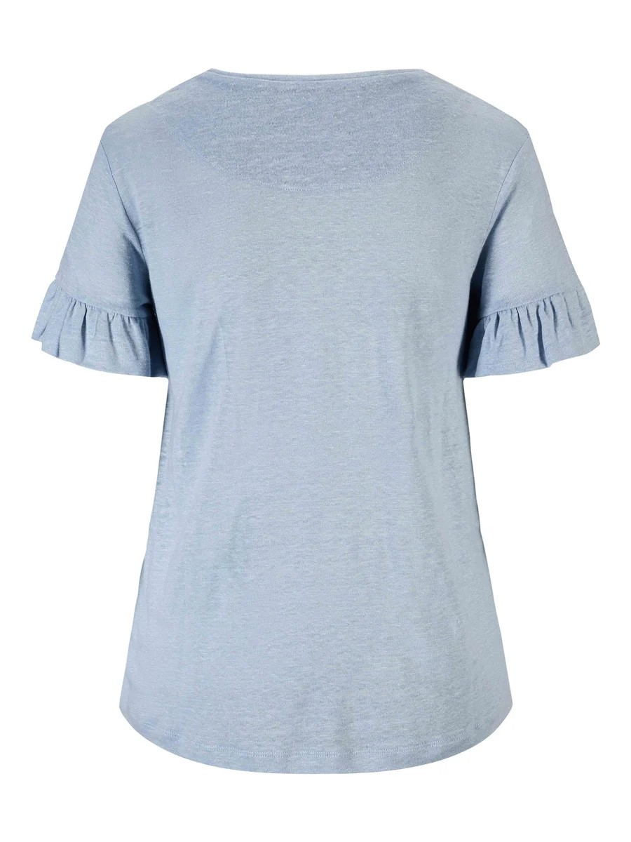 Lara linen tee-T-shirt-Ella&il-Aandahls