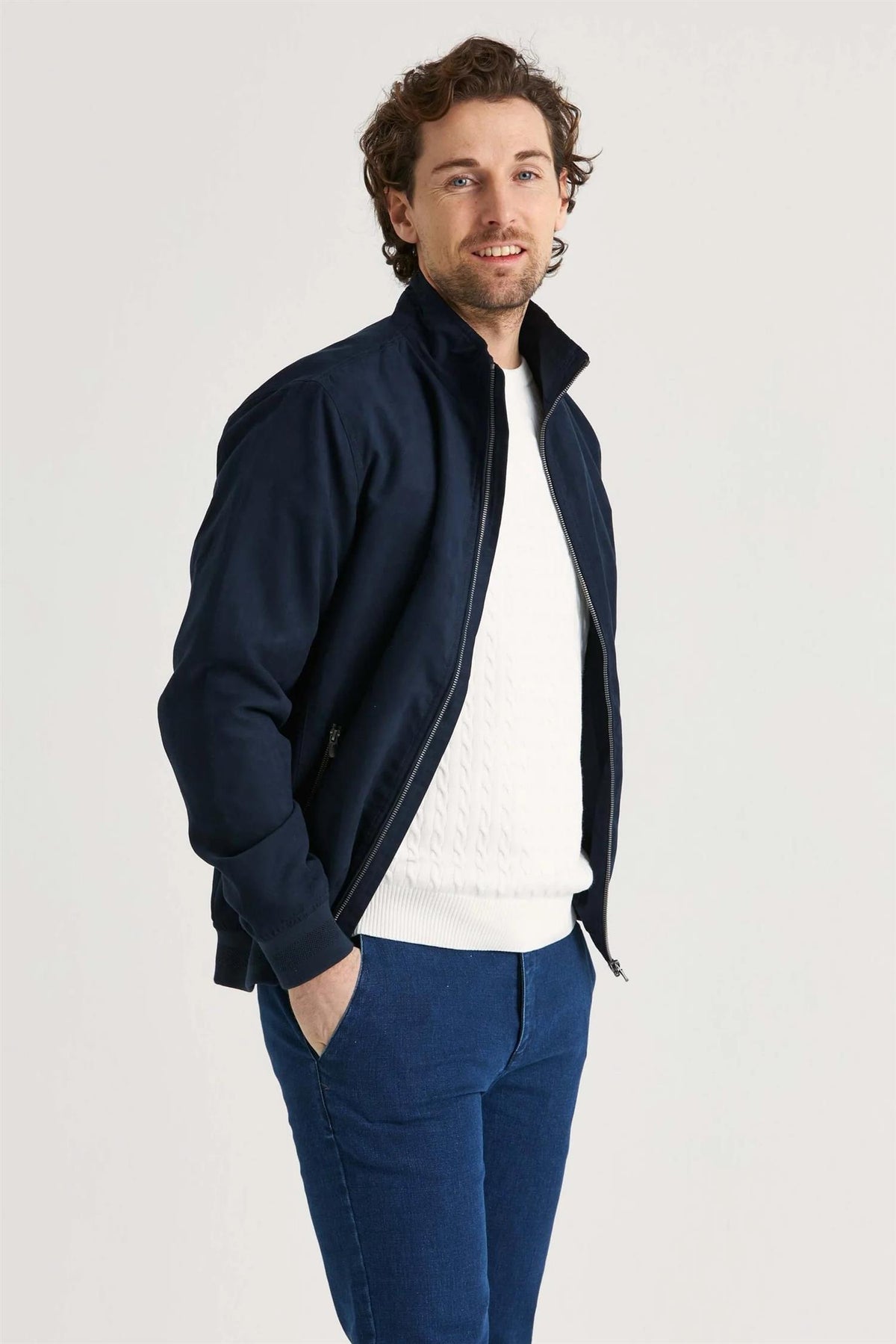 Alcantara Jakke-Yttertøy-Erla of Sweden-Aandahls