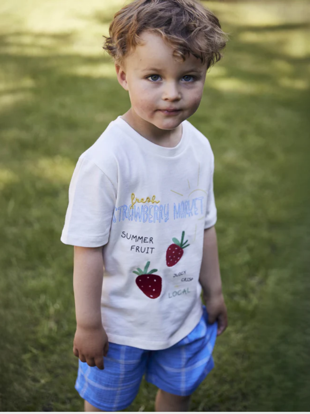 Sommer Strawberry T-shirt-T-shirt-Fliink-Aandahls
