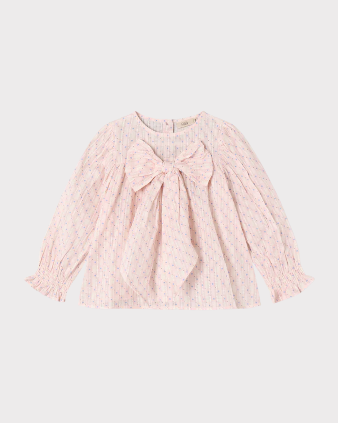 Zorro LS Bow Blouse-Overdel-Fliink-Aandahls