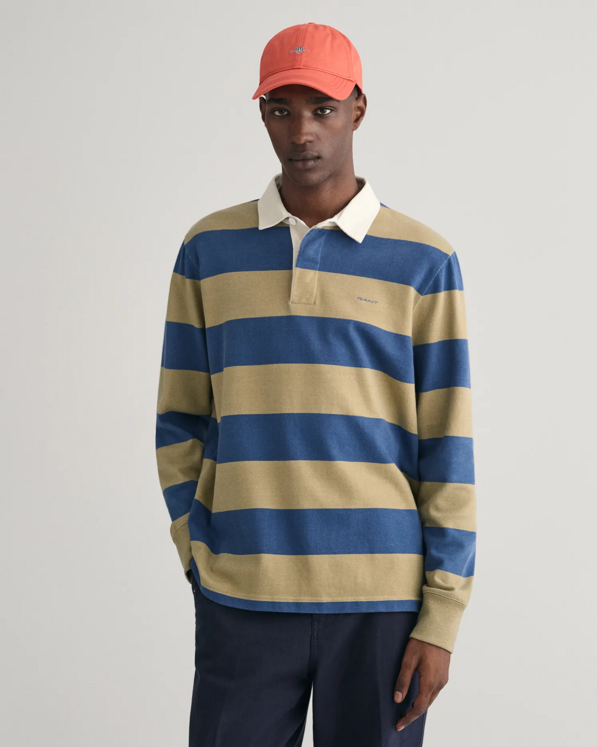 Block Stripe Heavy Rugger-Sweat-Gant-Aandahls
