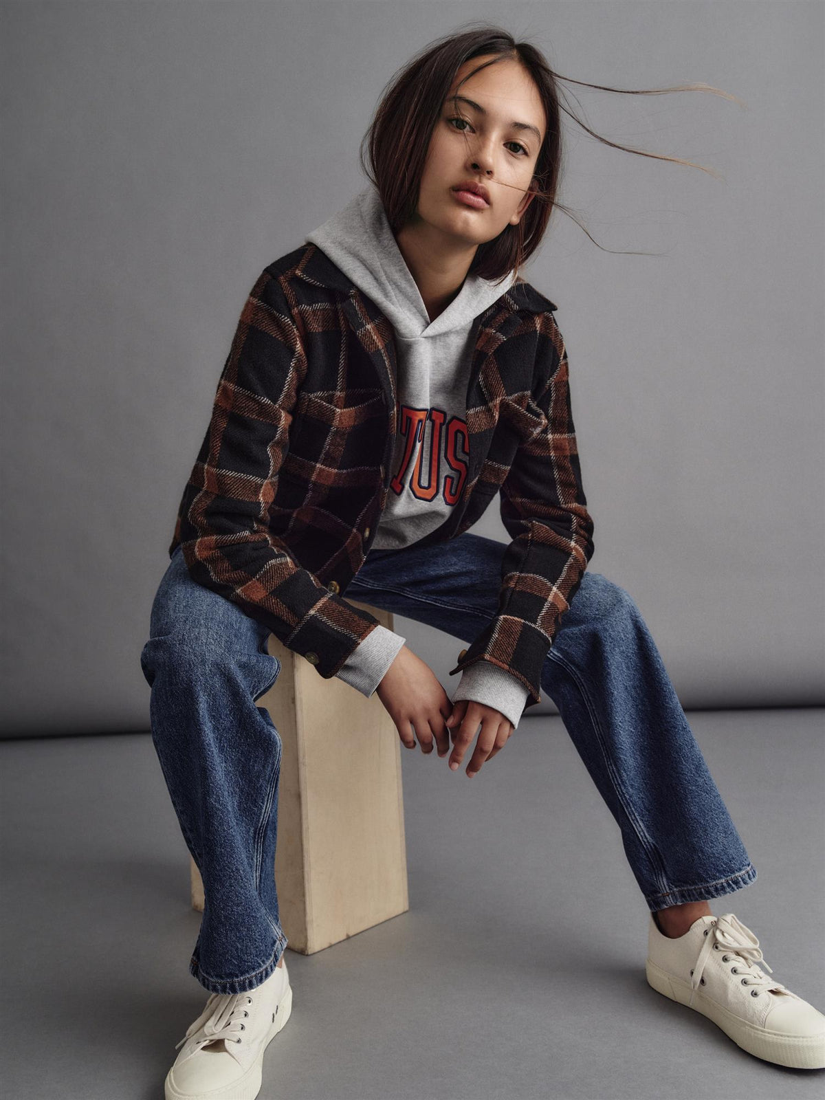 Checked shield overshirt-Jakke-Gant-Aandahls