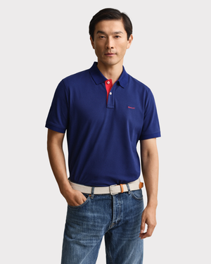 Contrast Polo Shirt