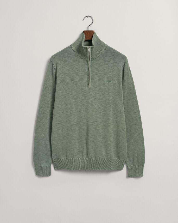 COTTON FLAMME HALFZIP-Strikk-Gant-Aandahls