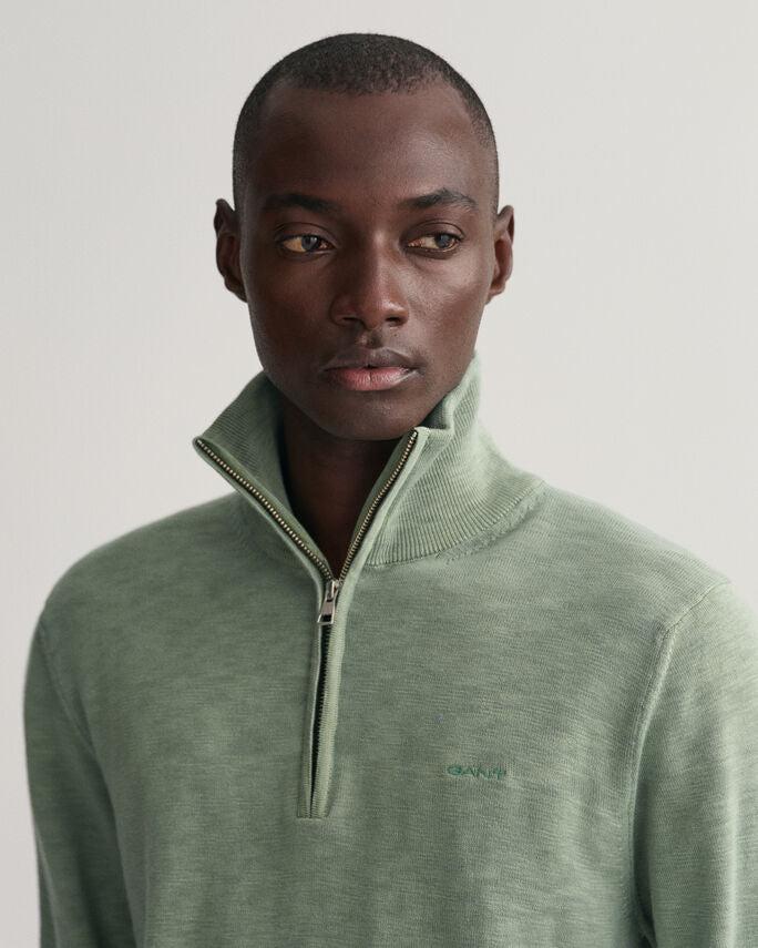 COTTON FLAMME HALFZIP-Strikk-Gant-Aandahls