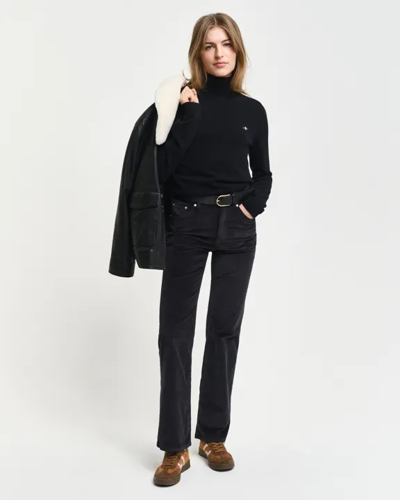 Extrafine lambswool rollneck