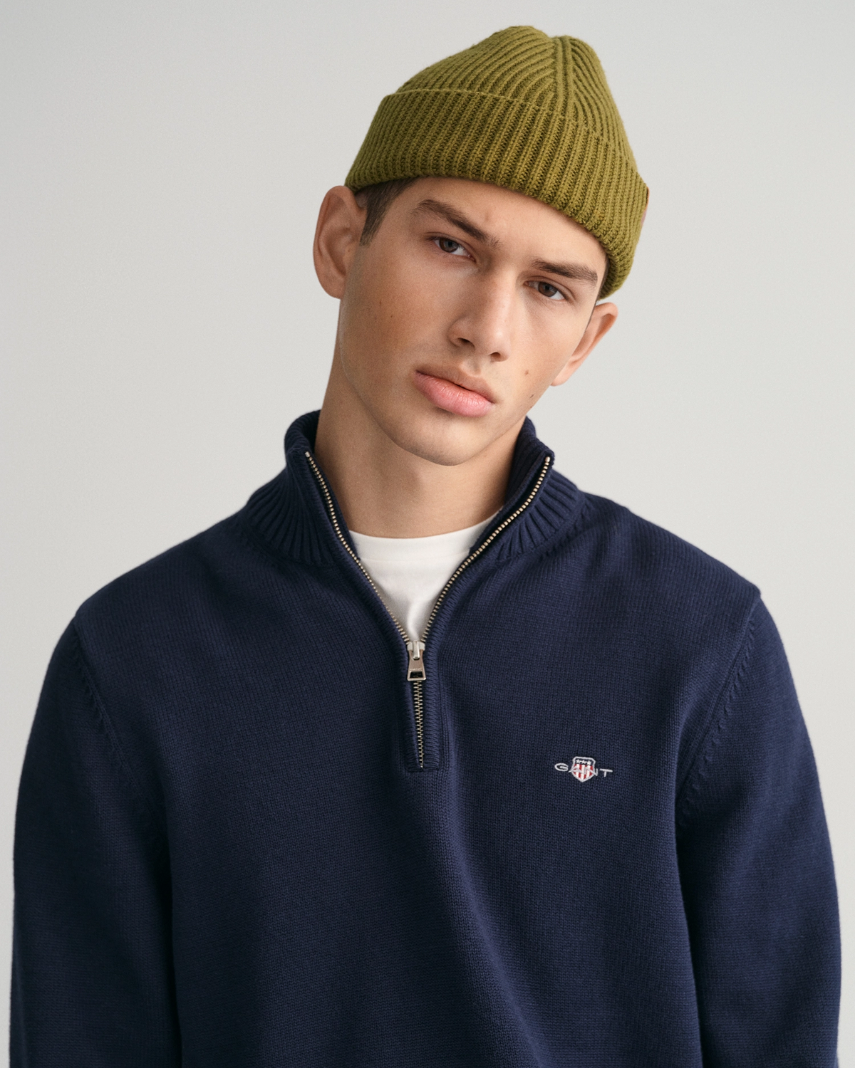 Bomullsgenser Med Half-Zip
