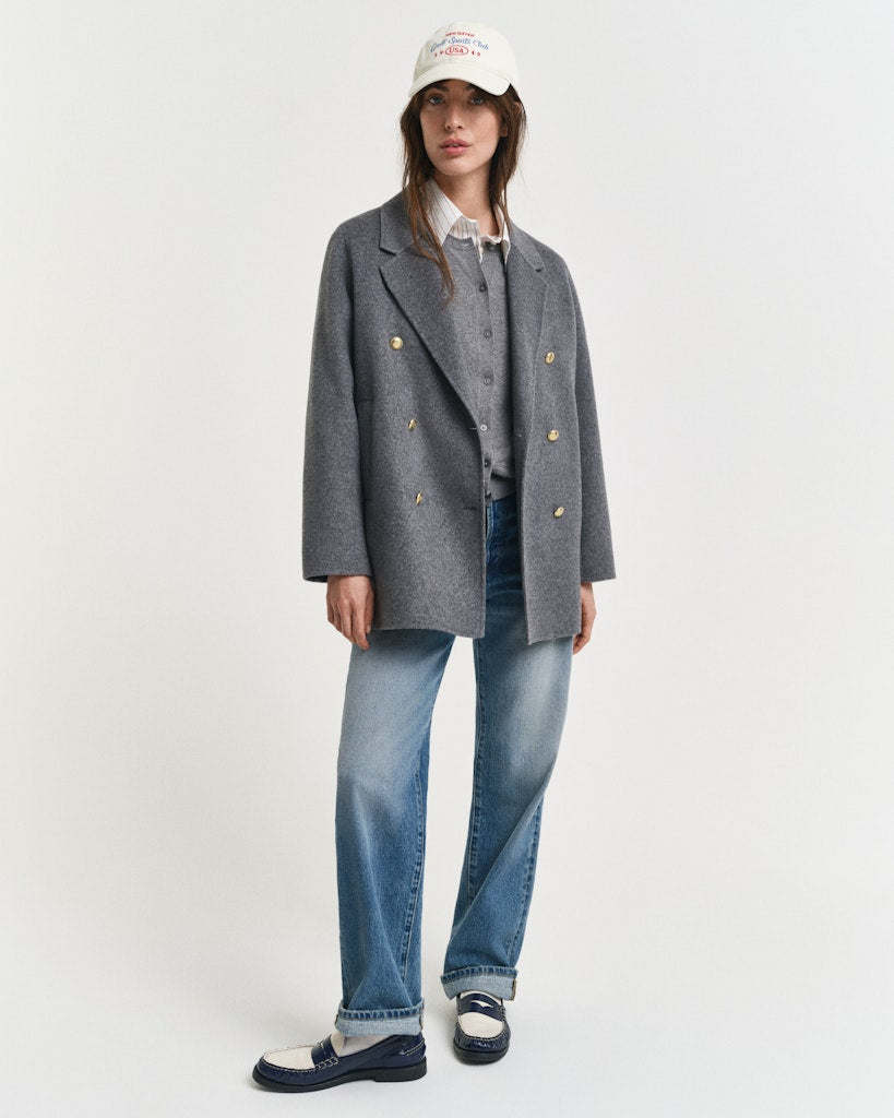 Handstitched Peacoat