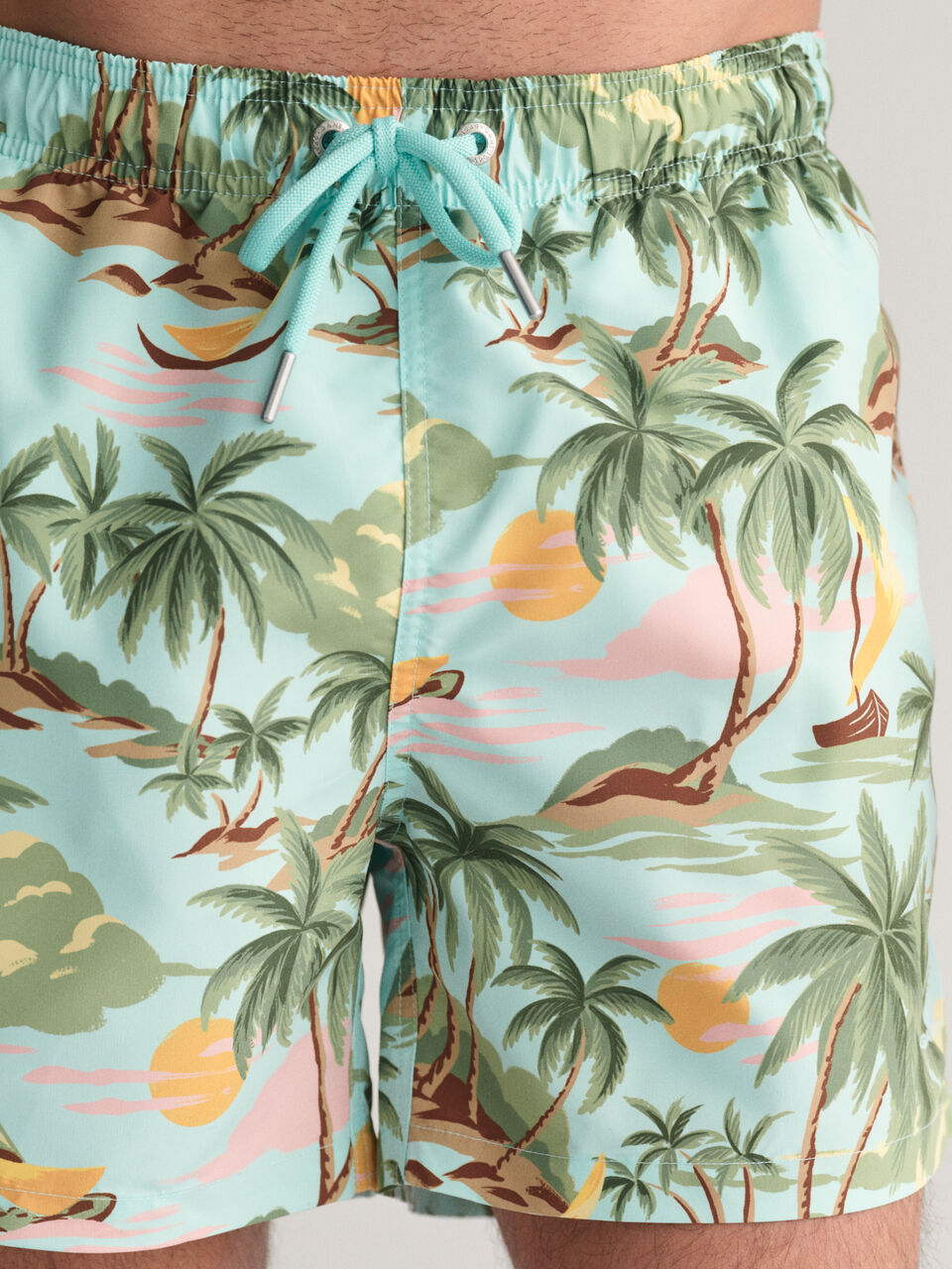 Hawaii print swim shorts-Badetøy-Gant-Aandahls