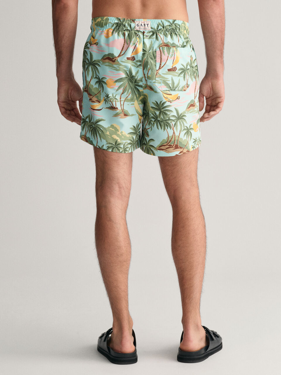 Hawaii print swim shorts-Badetøy-Gant-Aandahls
