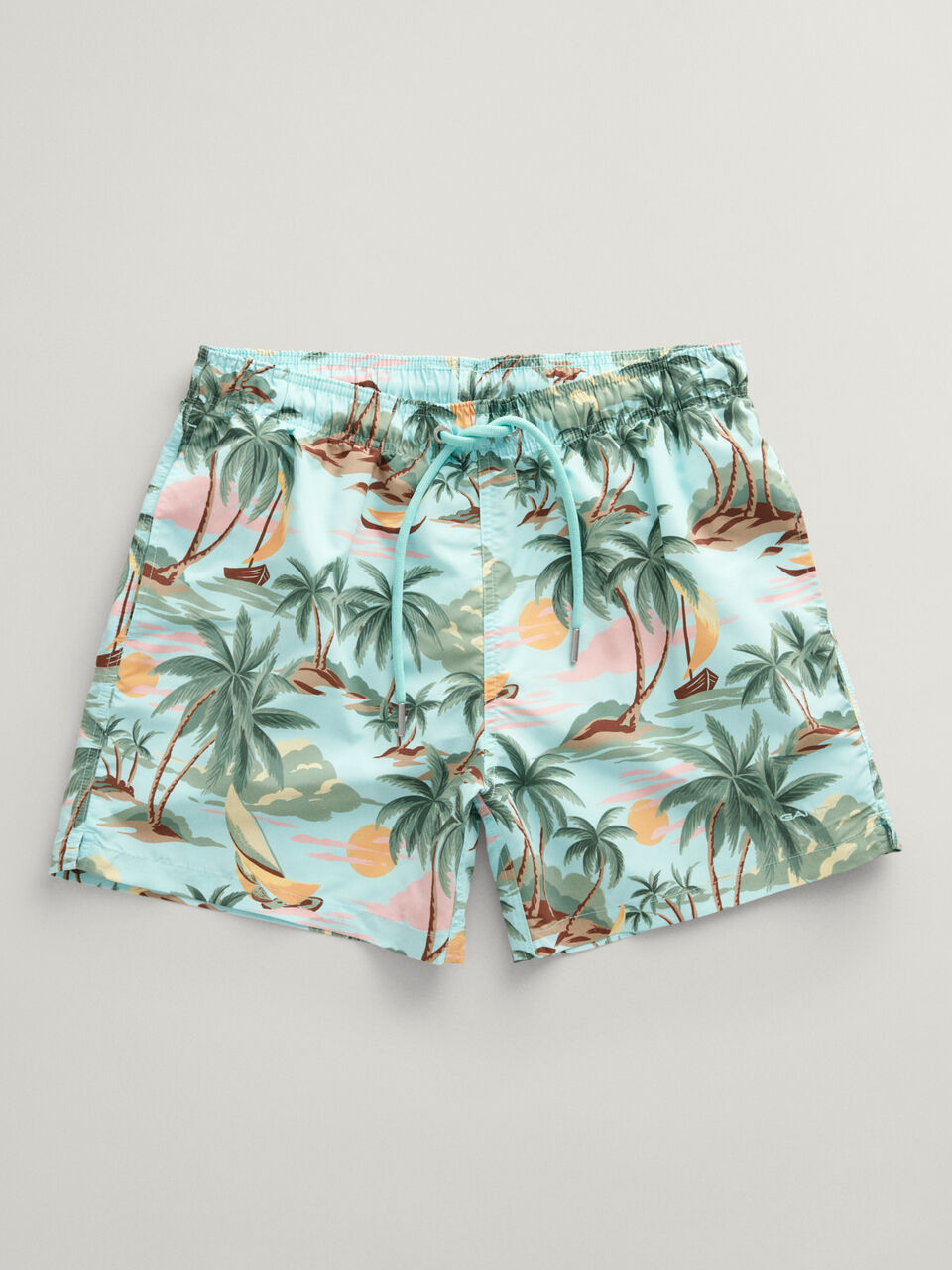 Hawaii print swim shorts-Badetøy-Gant-Aandahls