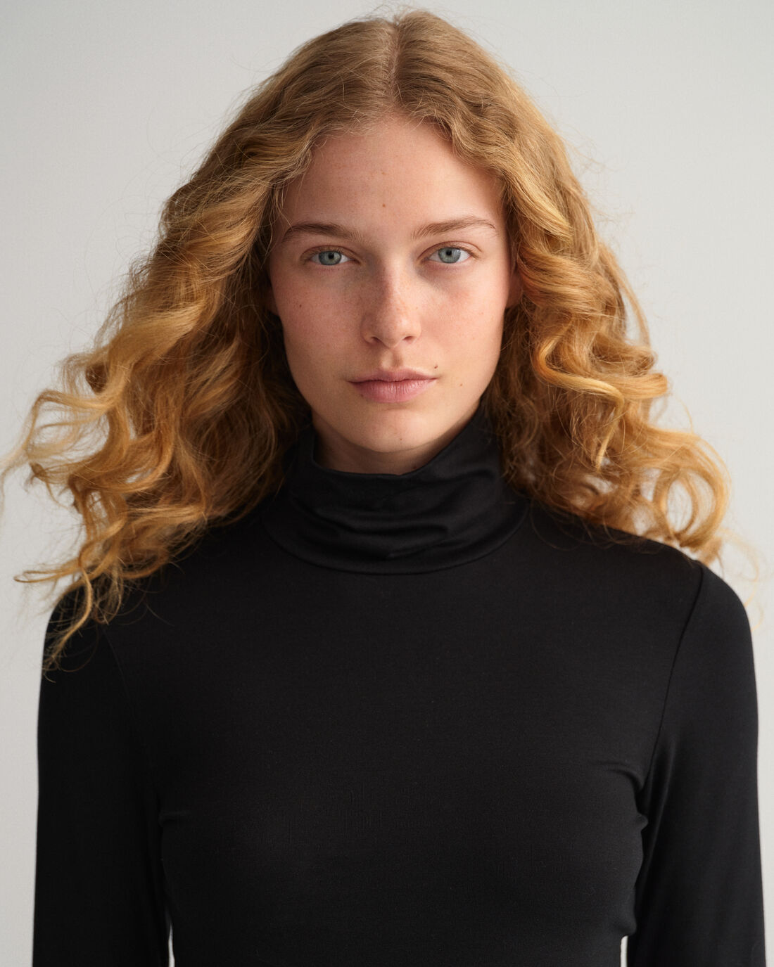 Jersey ls turtleneck