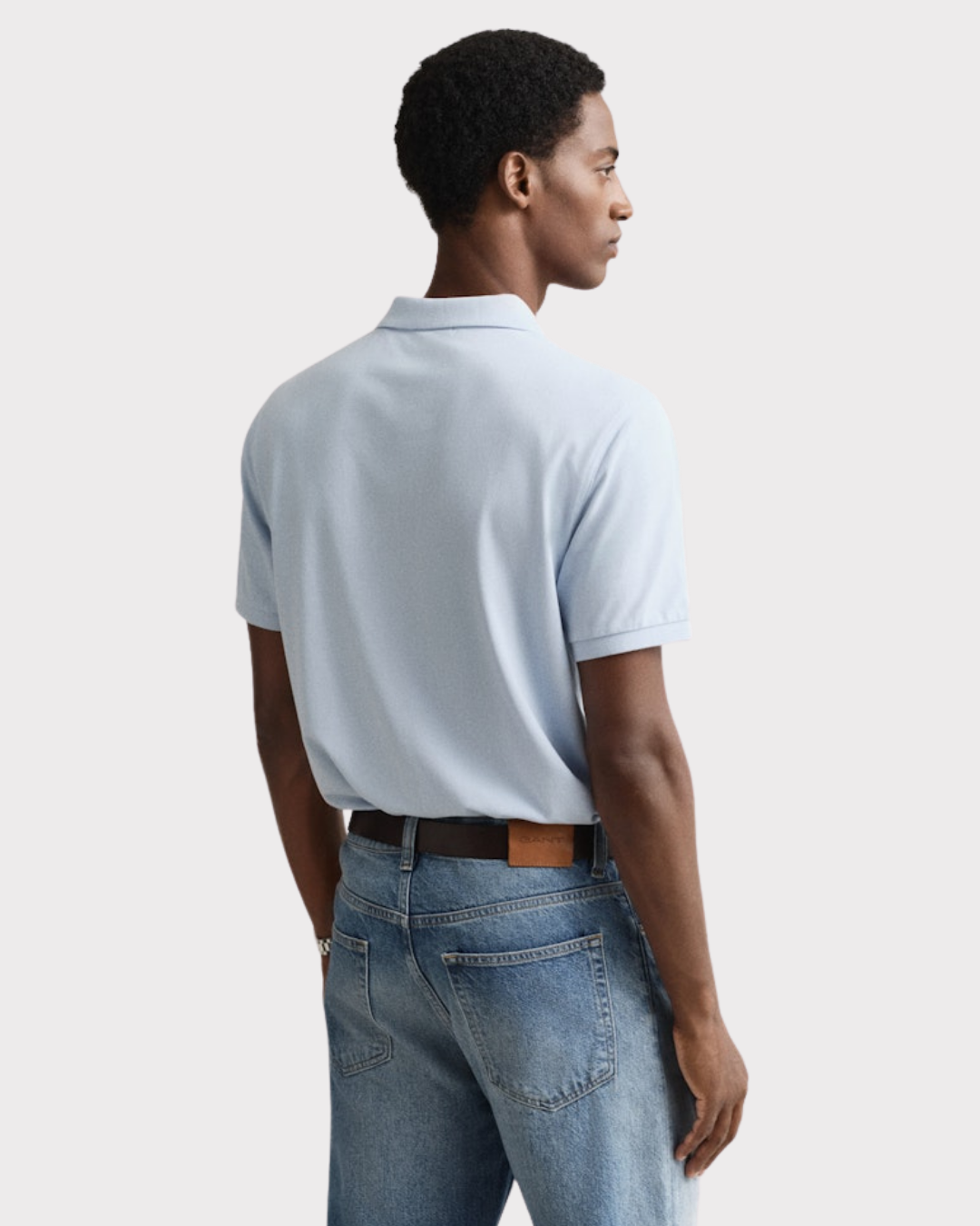 Klassisk Piquéskjorte I Regular Fit