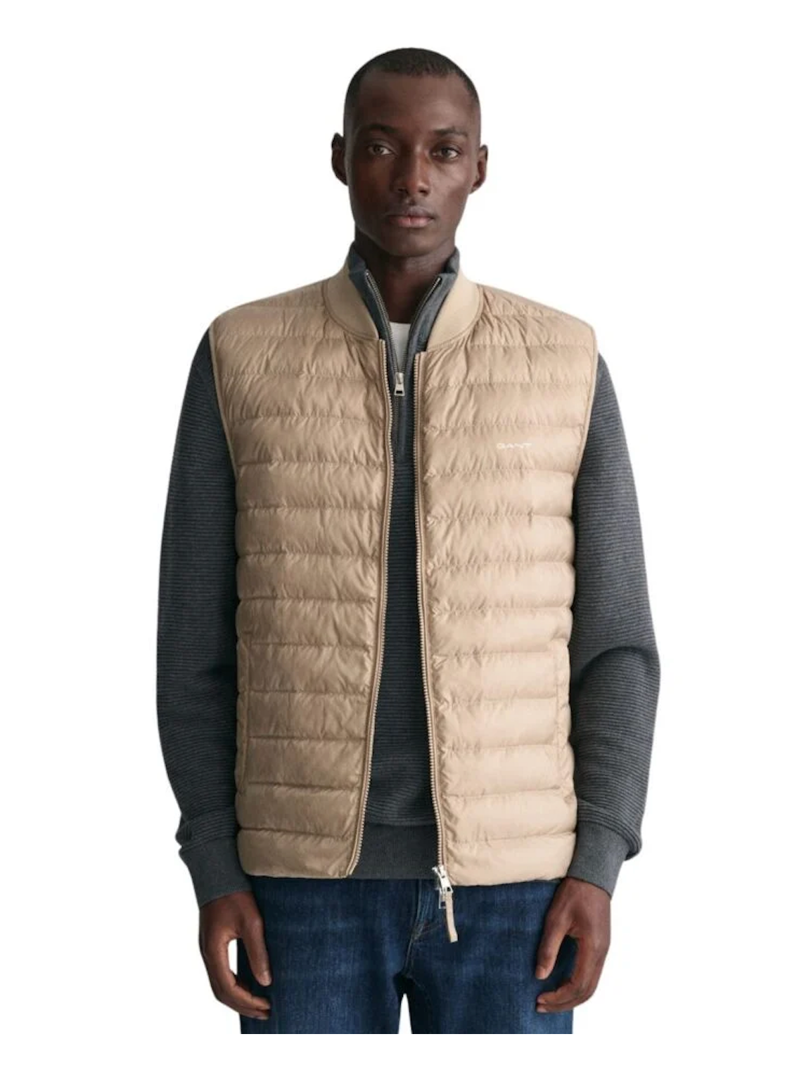 Light padded bomber vest-Yttertøy-Gant-Aandahls