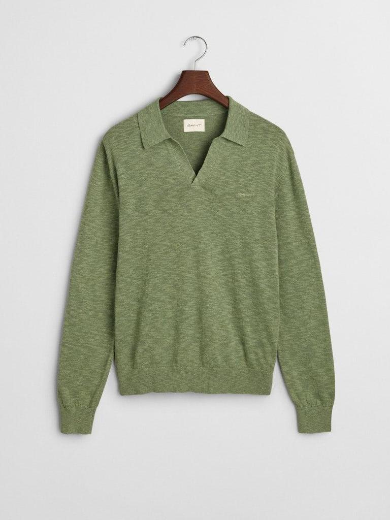 Linen Blend polo-Genser-Gant-Aandahls