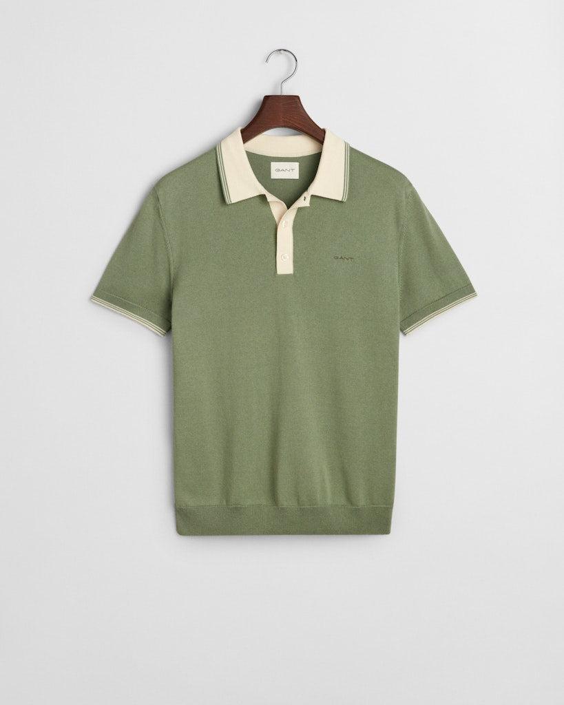 modal blend ss polo-T-shirt-Gant-Aandahls